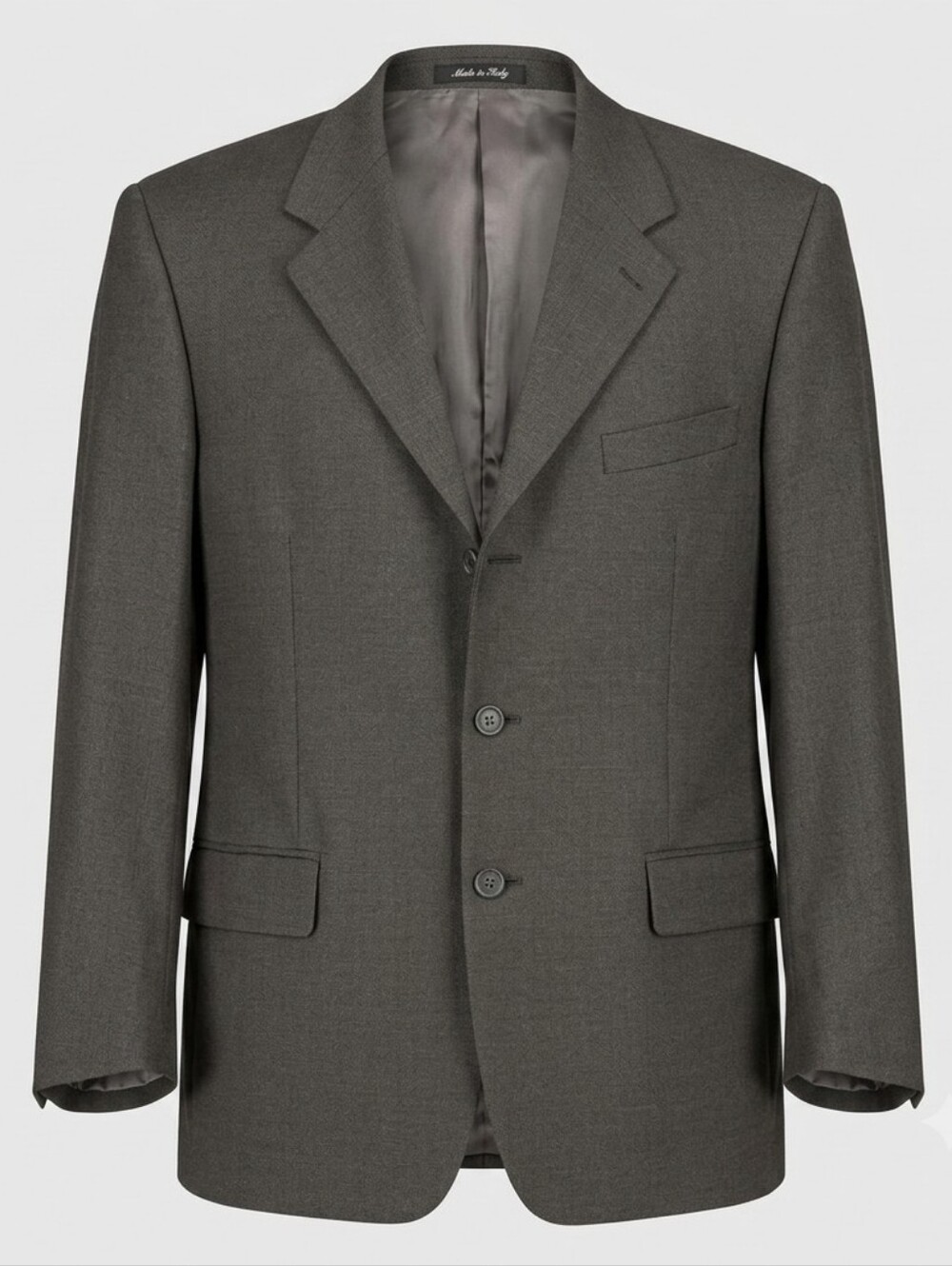Chaps Ralph Lauren Made In Canada 100% Wool Dark Green Men's Blazer Size 42R